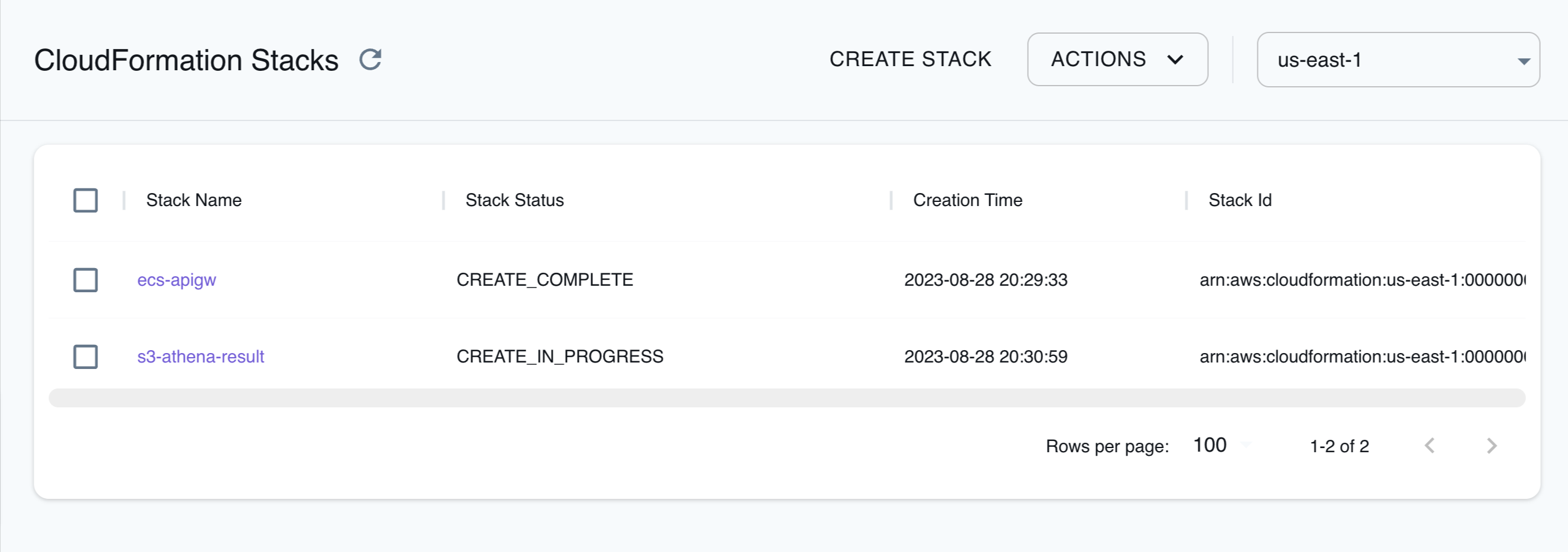 CloudFormation Resource Browser